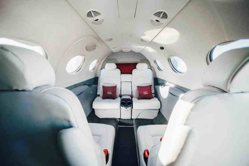 Cessna Citation Mustang cabin