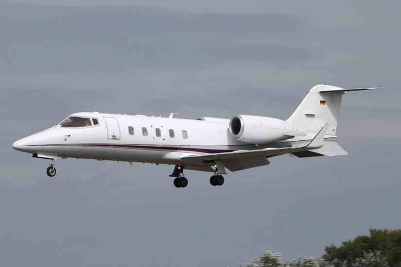 Learjet 60 aircraft